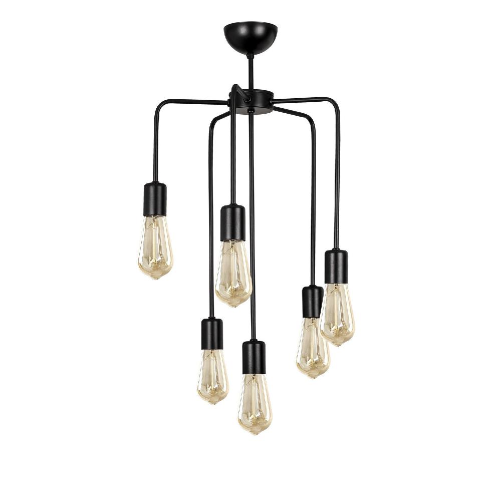 Opviq Lumos Noir: Industrial Elegance Chandelier | Opviq