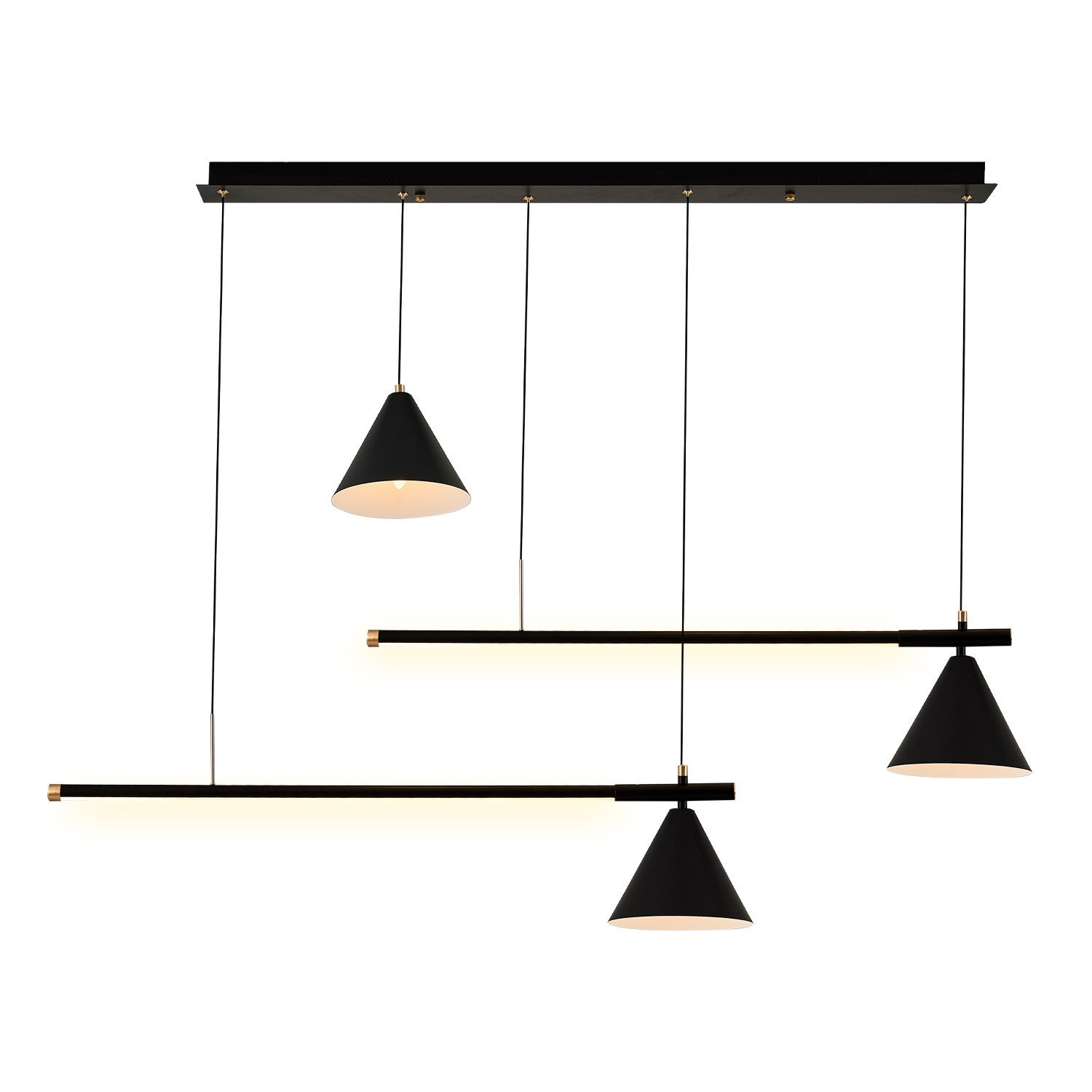 Opviq Lumos Noir: The Scandinavian Elegance Chandelier | Opviq