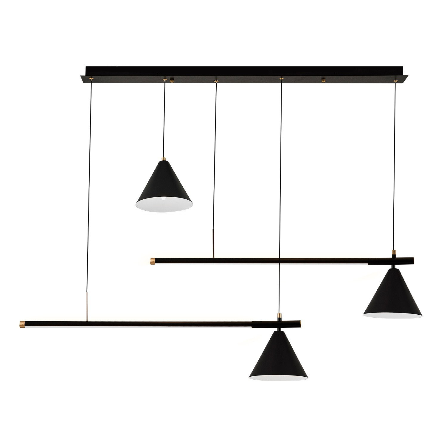 Opviq Lumos Noir: The Scandinavian Elegance Chandelier | Opviq