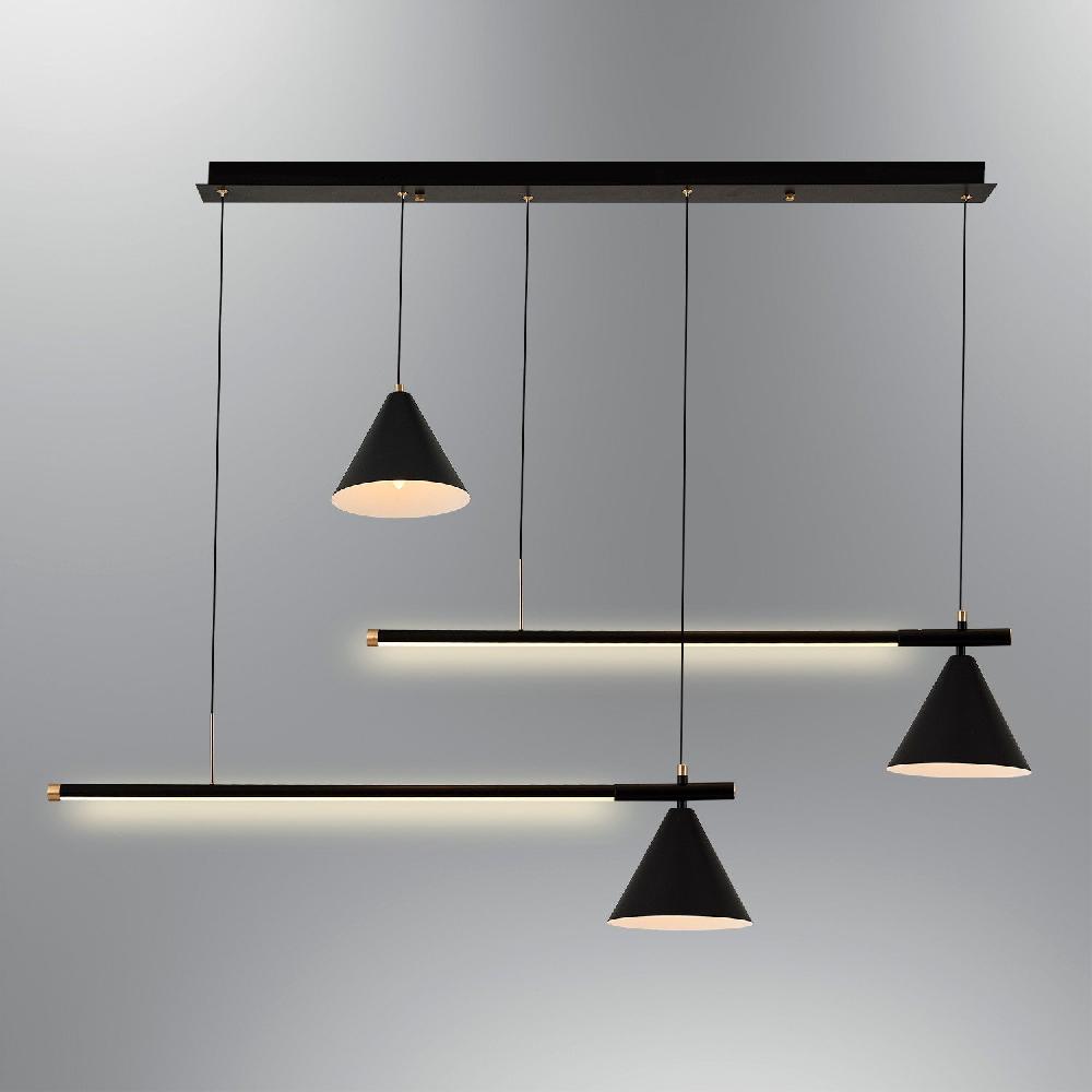 Opviq Lumos Noir: The Scandinavian Elegance Chandelier | Opviq