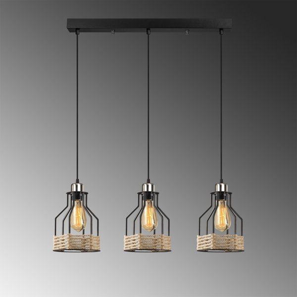 Opviq Lumos Nostalgique: Industrial Elegance Chandelier | Opviq