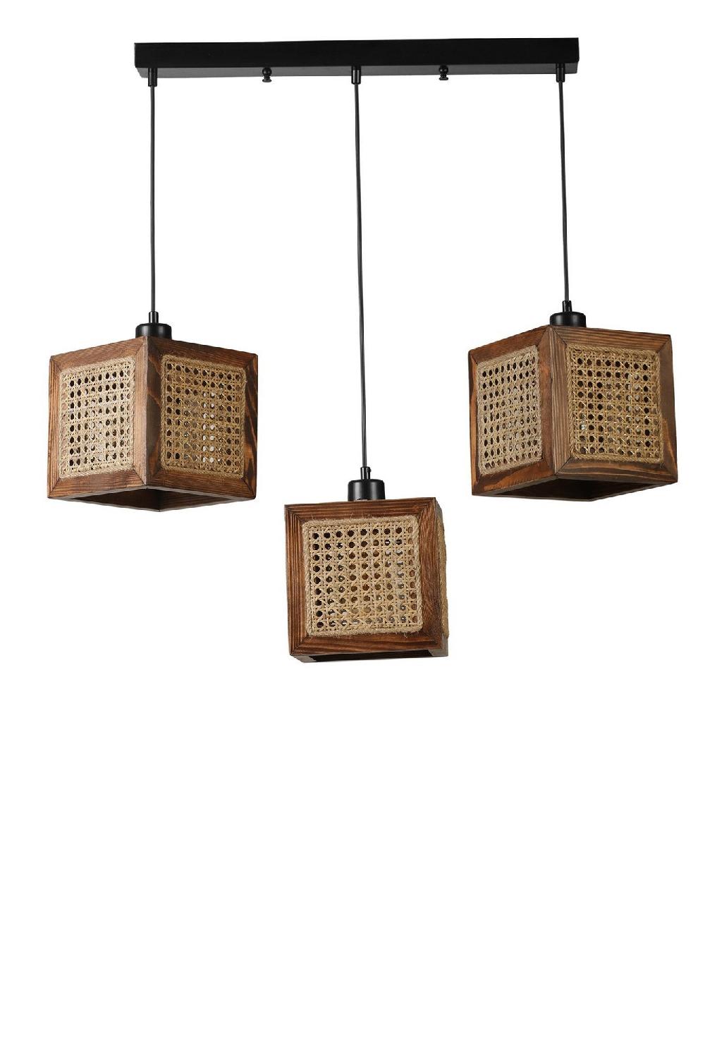 opviq Lumos Rattania: The Eco-Chic Chandelier Delight | Opviq