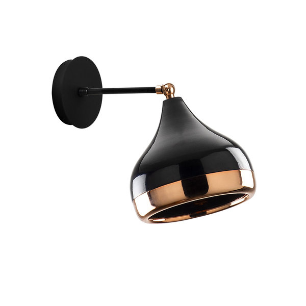 Opviq LumoScandia Noir: Elegant Copper Wall Lamp | Opviq