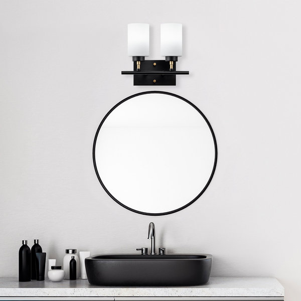 Opviq Lumoscape Black & White Wall Light Brilliance | Opviq