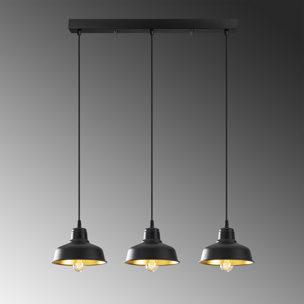 Opviq Lumoscape Noir: Industrial Elegance Chandelier | Opviq