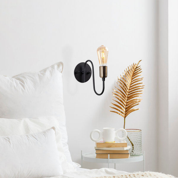 opviq Lumoscape Noir: Industrial Elegance Lamp | Opviq