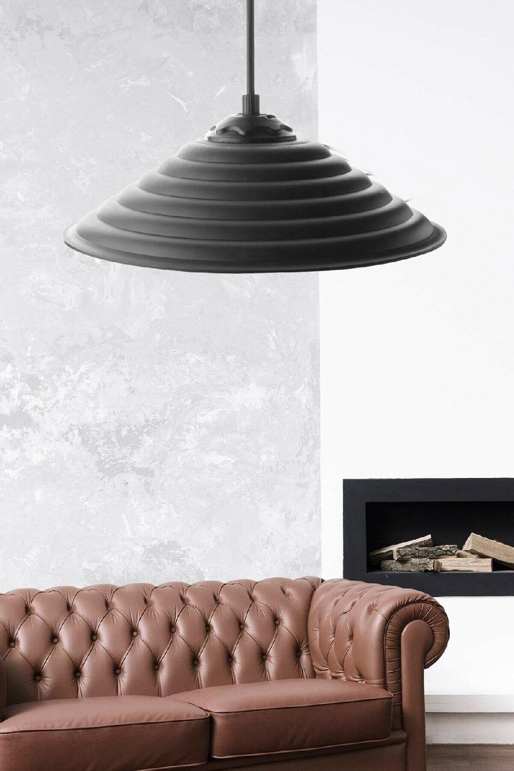 Opviq LumoSculpt UFO Chandelier: Noir Elegance Edition | Opviq