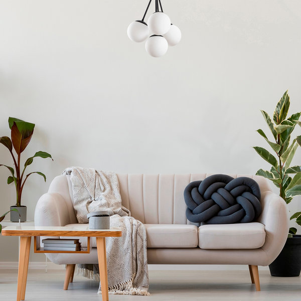 opviq Lumosfera Black Chandelier: Scandinavian Elegance | Opviq