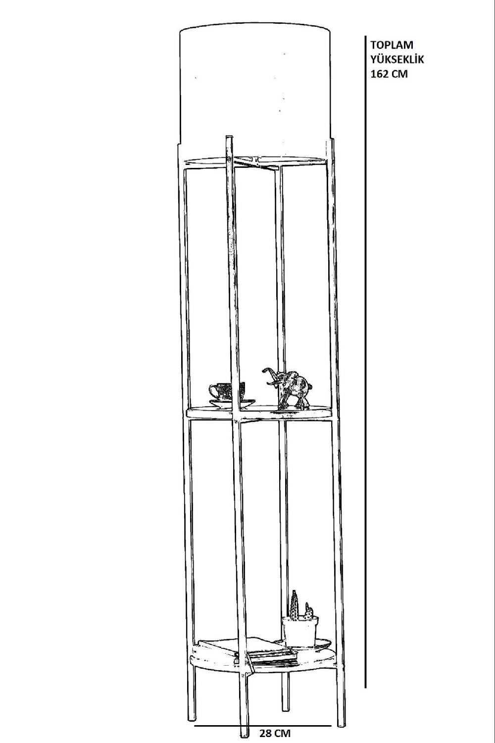 Opviq Lumosfera Elegance: Walnut & Black Floor Light | Opviq