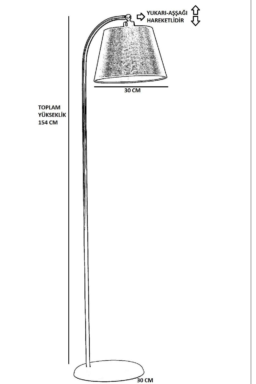 Opviq Lumosfera Noir: Elegant Metal Floor Lamp | Opviq