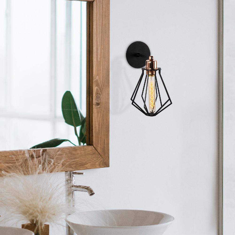 opviq Lumosfera Noir: Industrial Elegance Lamp | Opviq