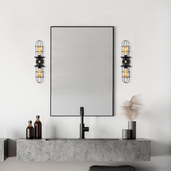 Opviq Lumosfera Noir: Industrial Elegance Wall Lamp | Opviq