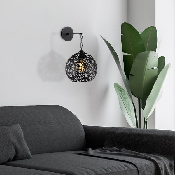 Opviq Lumosfera Noir: Modern Black Wall Radiance | Opviq