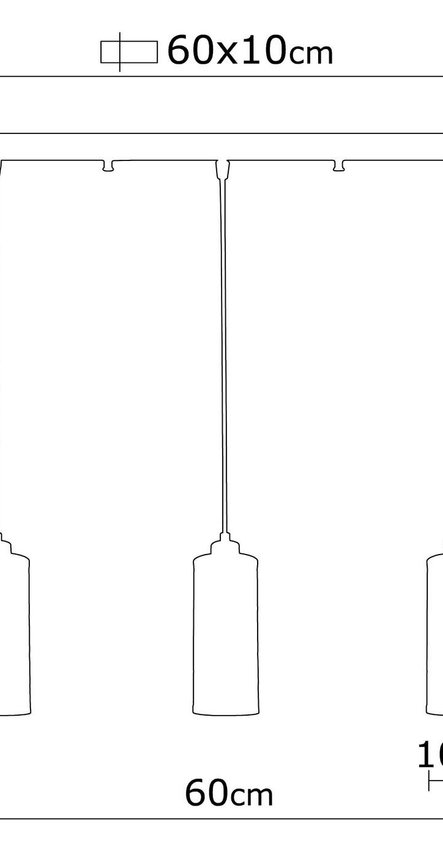 Opviq Lumosfera Noir: Modern Industrial Chandelier | Opviq