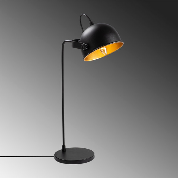 Opviq Lumosfera Noir - Modern Industrial Table Lamp | Opviq