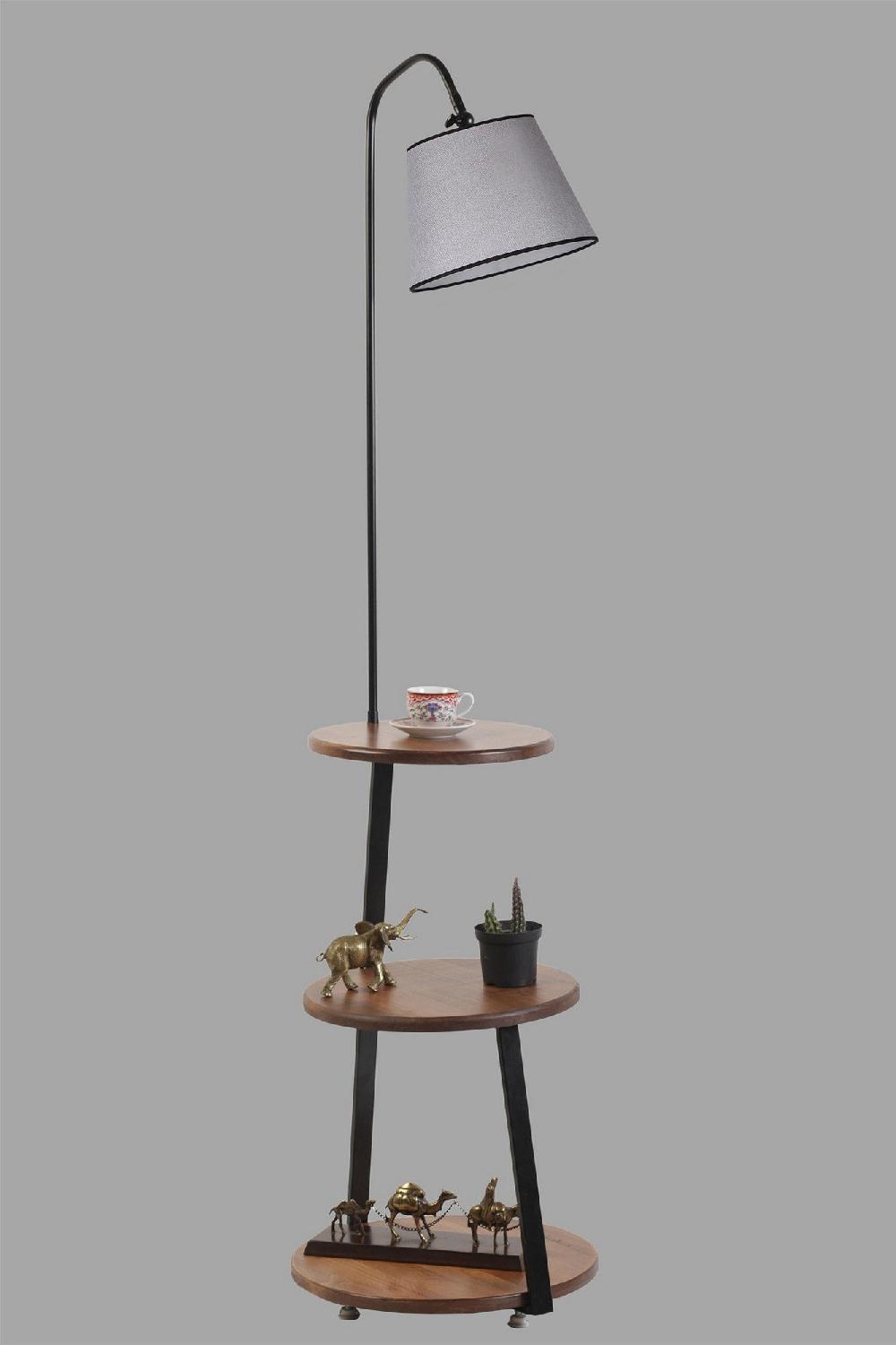 Opviq Lumoshelf Elegance: The Artful Floor Light | Opviq