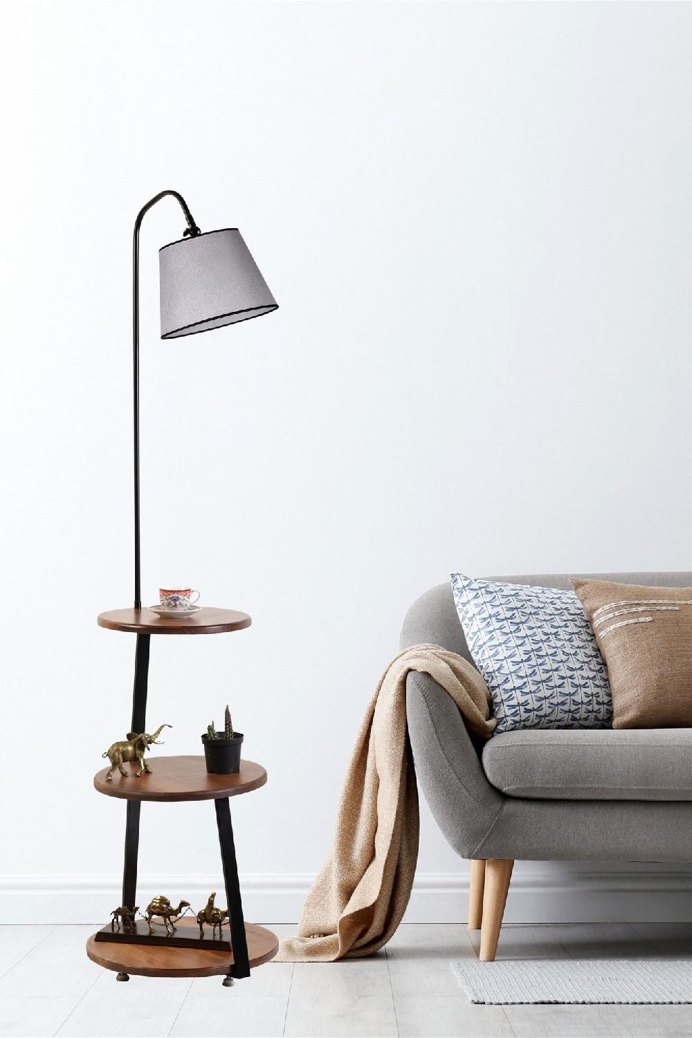 opviq Lumoshelf Elegance: The Artful Floor Light | Opviq