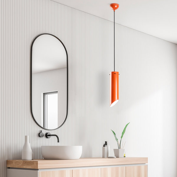 Opviq Lumosphere Halo Chandelier - Radiant Orange Elegance | Opviq