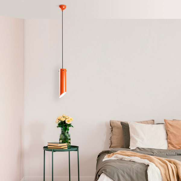opviq Lumosphere Halo Chandelier - Radiant Orange Elegance | Opviq