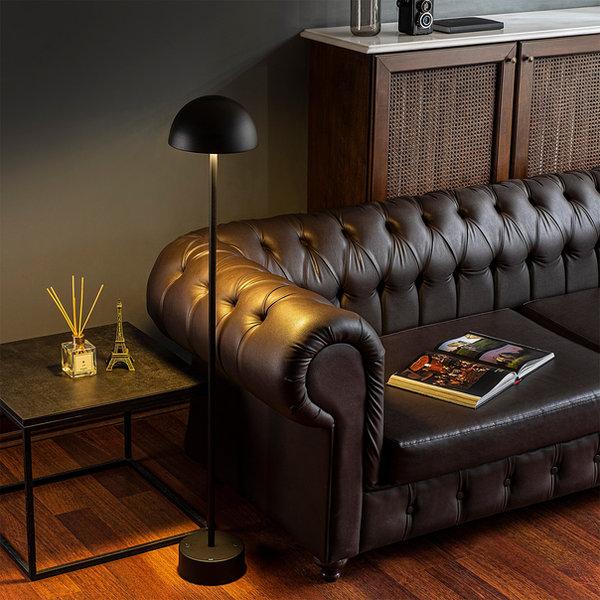 opviq Lumosphere Noir: Elegant Metal Floor Lamp | Opviq