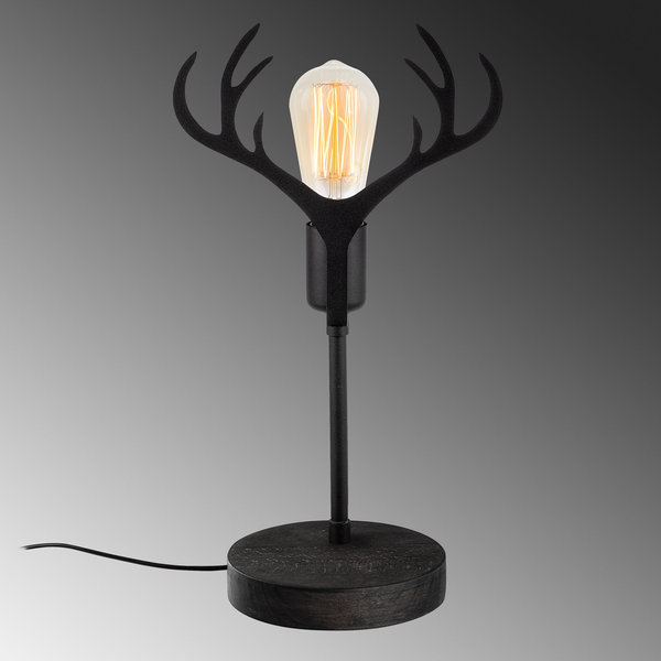 Opviq Lumosphere Noir: Elegant Metal Table Lamp | Opviq