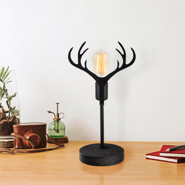 opviq Lumosphere Noir: Elegant Metal Table Lamp | Opviq