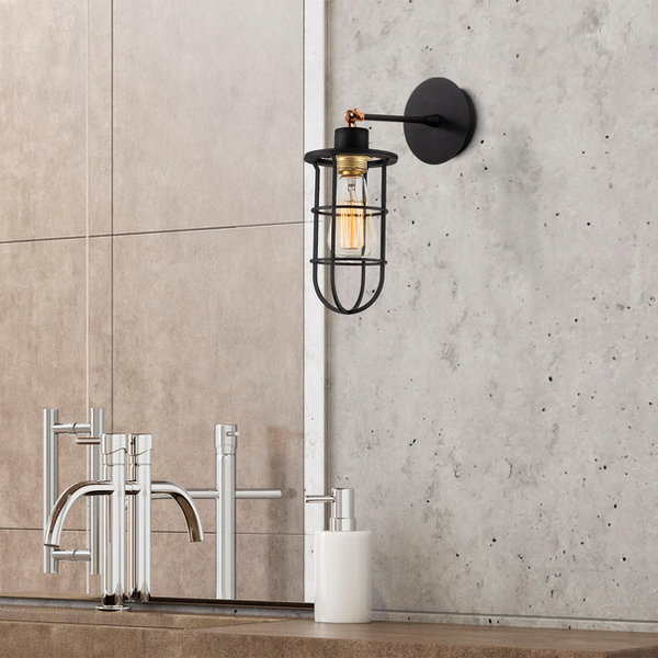 opviq Lumosphere Noir: Industrial Elegance Lamp | Opviq