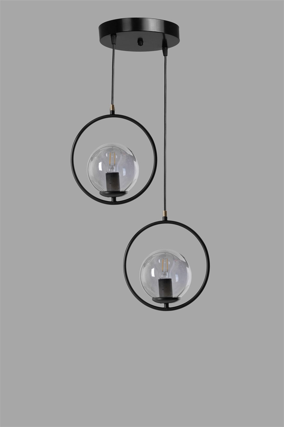 Opviq LumoSteel Chroma: The Noir Pendant Delight | Opviq