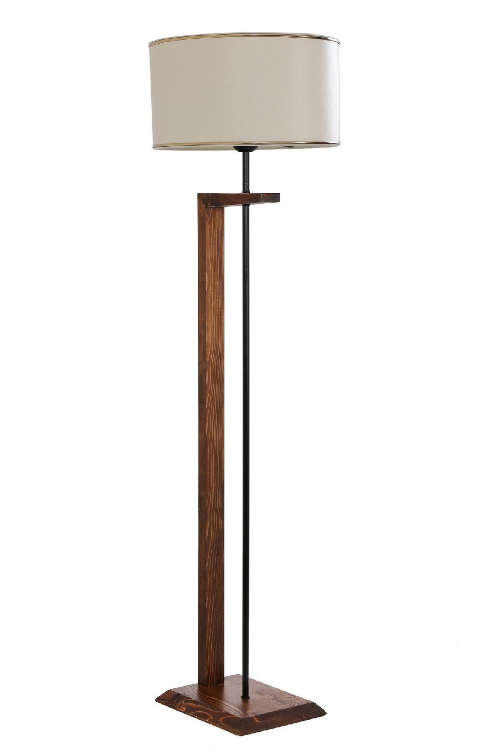 opviq LumoWalnut Aura: Elegant Wooden Floor Lamp | Opviq