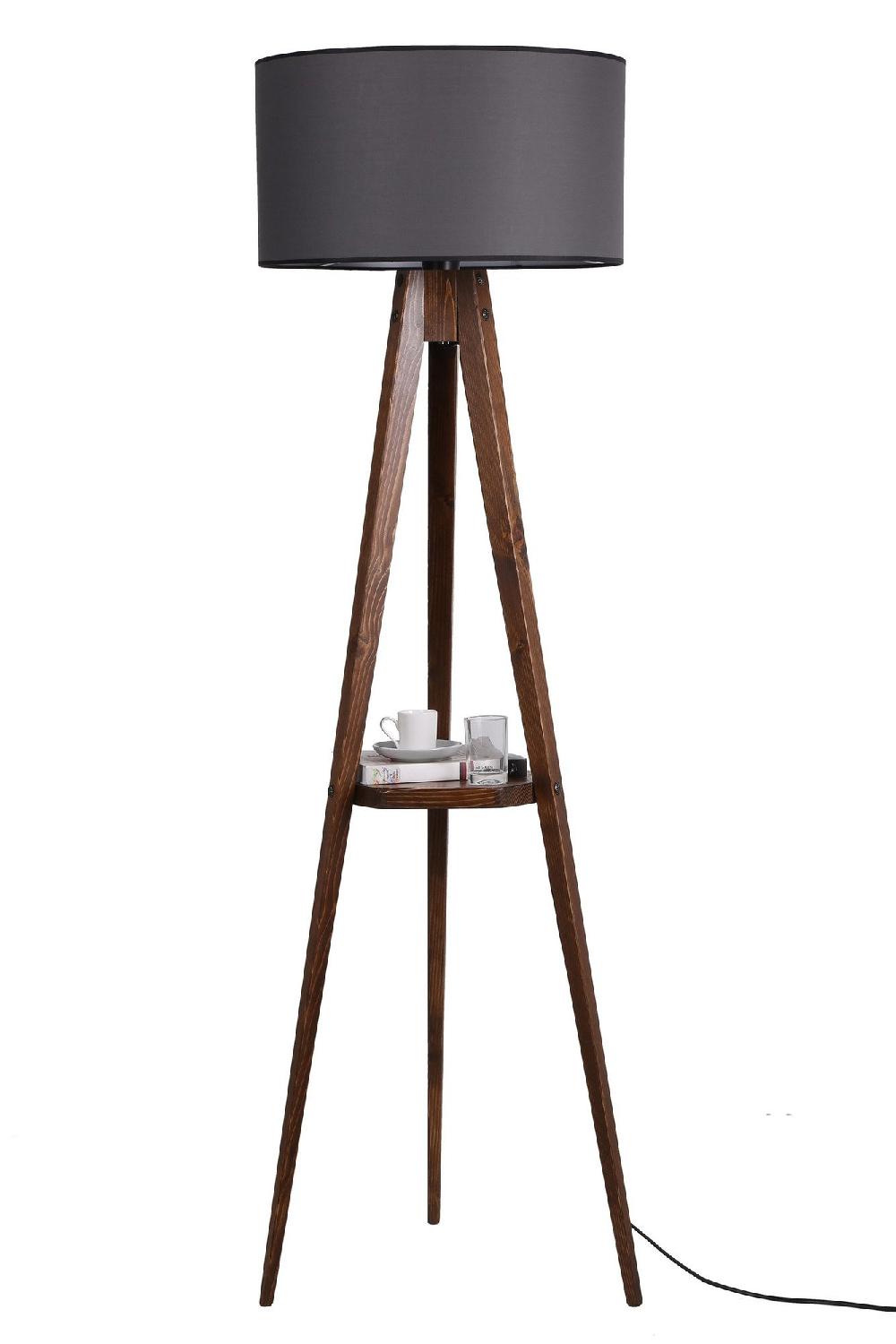 Opviq LumoWood Haven: The Industrial Shelf Lamp | Opviq