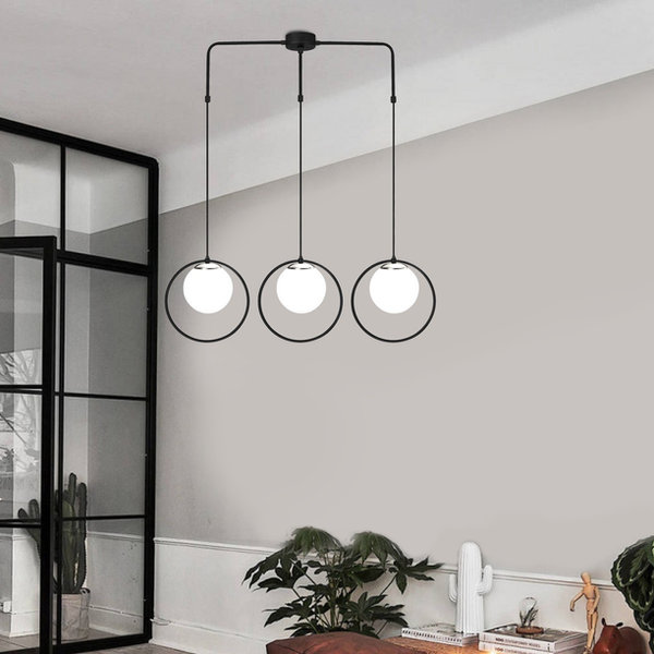 opviq Lunara Noir: The Modern Chandelier Delight | Opviq