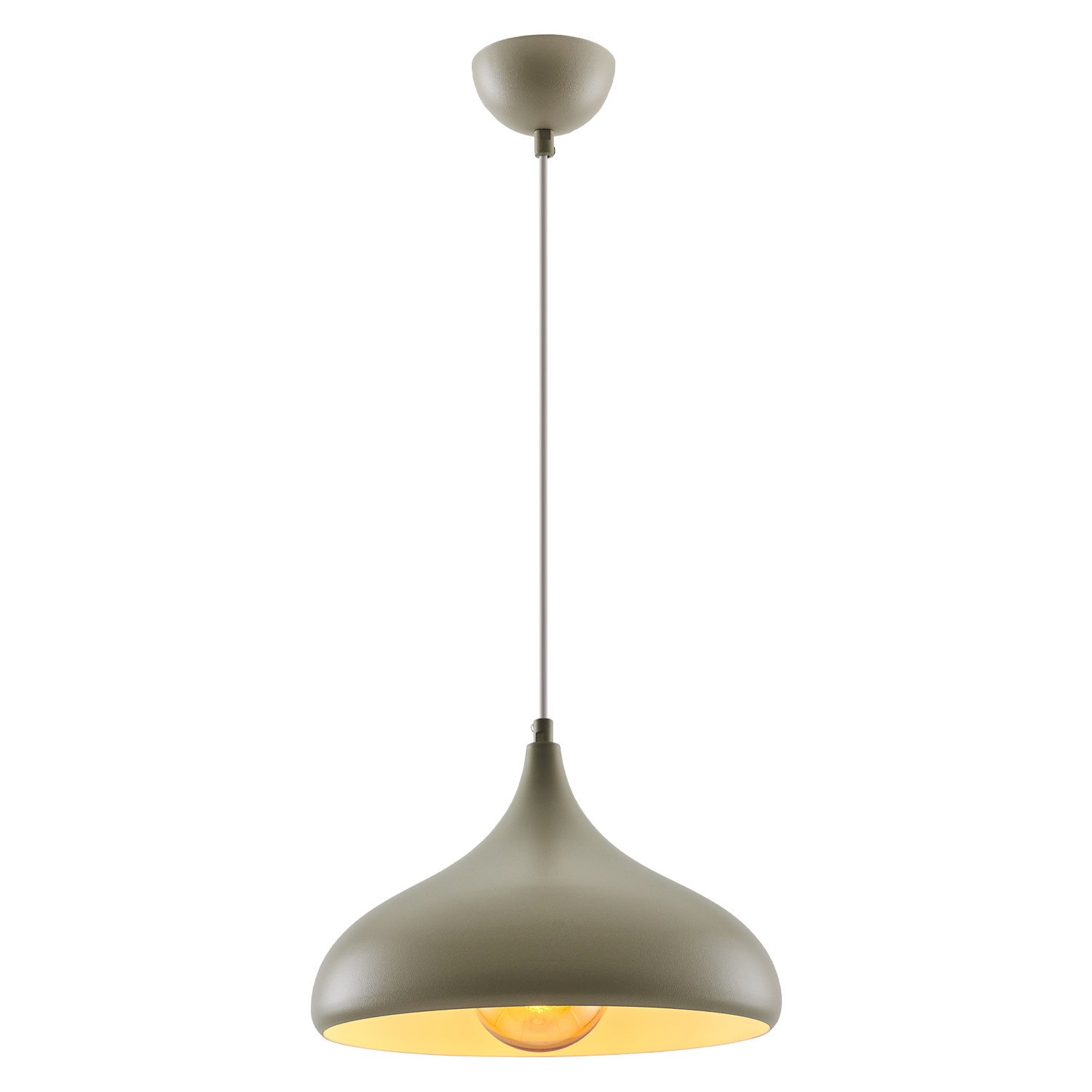 opviq LustraBelle Taupe Chandelier Elegance 34cm | Opviq