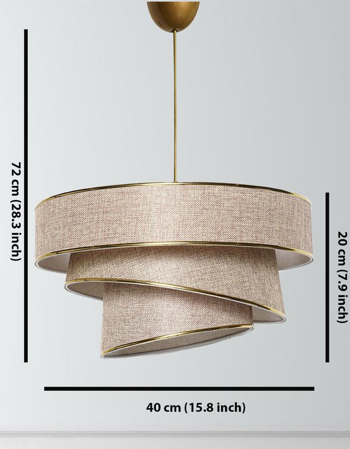 Opviq LustraCotton Glamora Chandelier 40x70 Cm | Opviq
