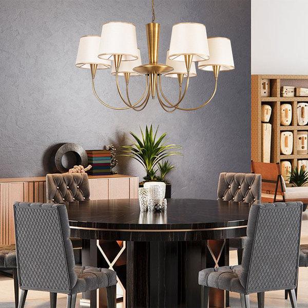 opviq LustraGlimmer Antique Chandelier Elegance 90cm | Opviq