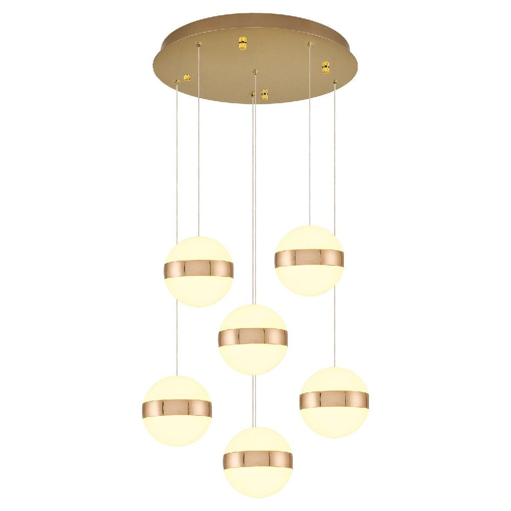 Opviq LustraGlow Opal Elegance Chandelier 40cm | Opviq