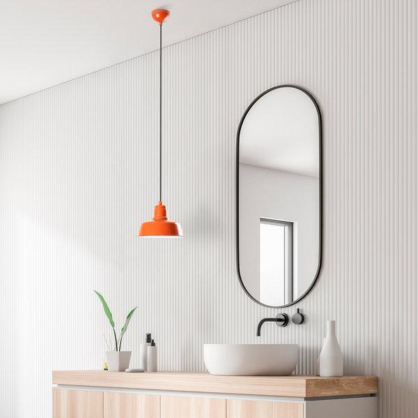 Opviq LustraGlow: Radiant Orange Elegance Chandelier | Opviq