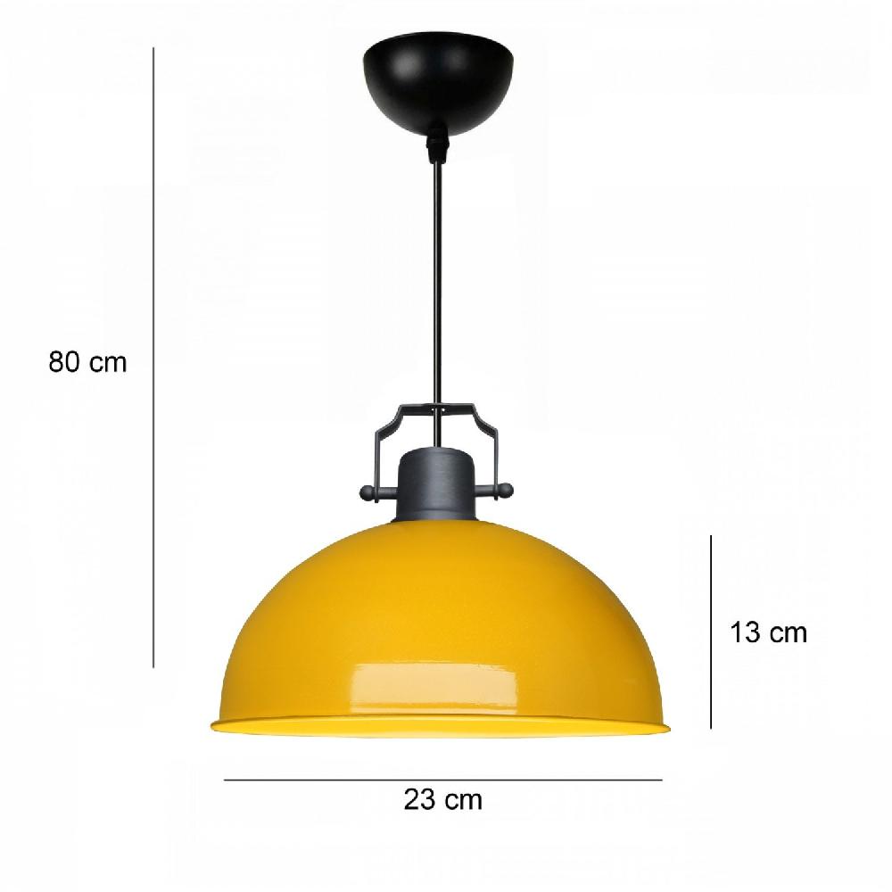 Opviq LustraGlow Yellow Metal Chandelier Eleganza | Opviq