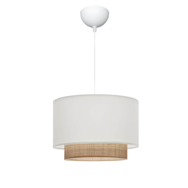 Opviq LustraLoom Cream Fabric Chandelier Elegance | Opviq