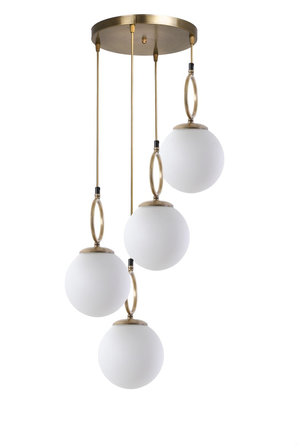 Opviq LustraLoom Glam Chandelier In White Glow | Opviq