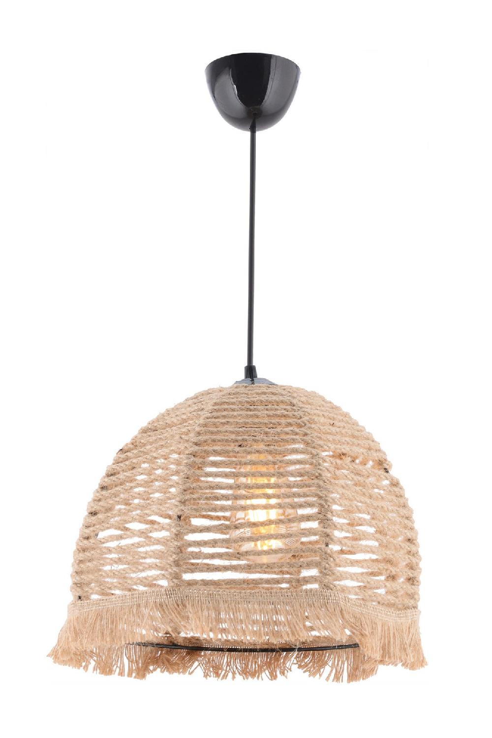 Opviq LustraLoom JuteGlow Chandelier 65cm Cream Elegance | Opviq