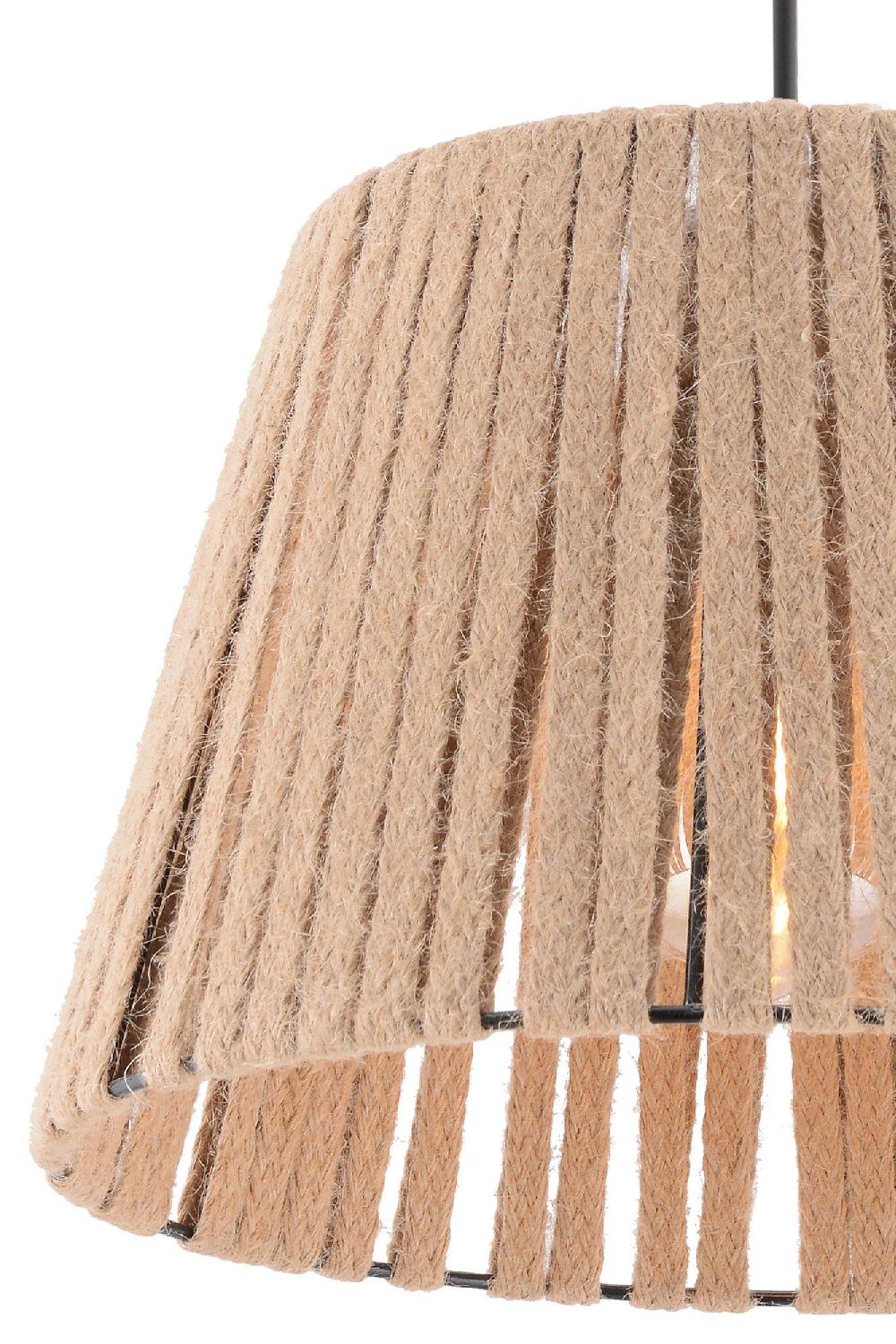 Opviq LustraLoom JuteGlow Chandelier 65cm Cream Elegance | Opviq