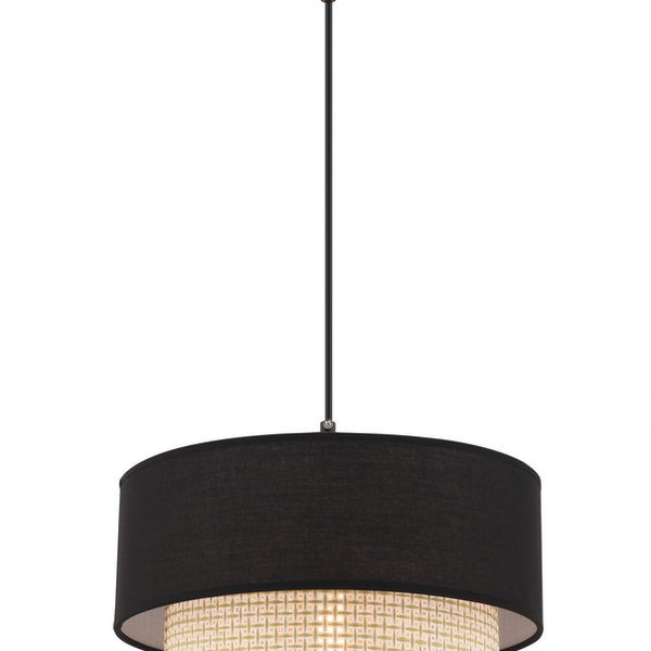 Opviq LustraLux Cream & Noir Chandelier Elegance | Opviq