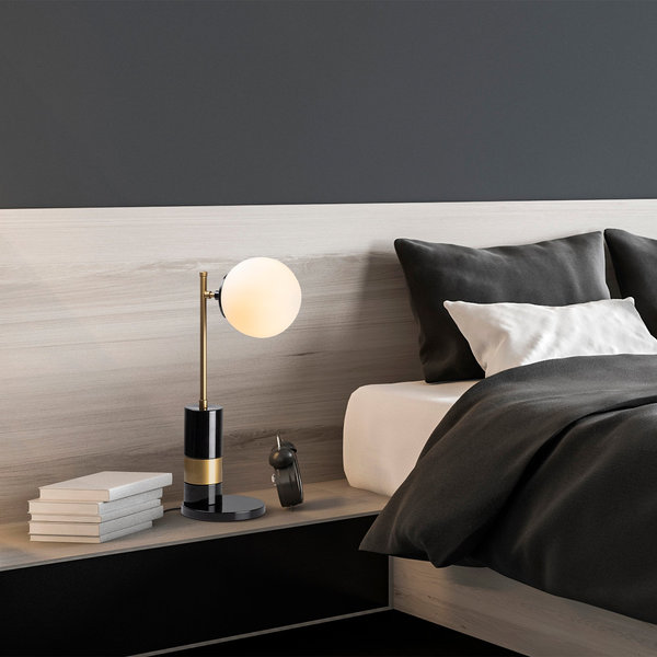 Opviq LustraLux Glam Table Lamp - Modern Elegance | Opviq