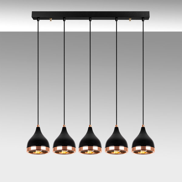 Opviq LustraLuxe CopperGlow Chandelier 85cm Elegance | Opviq