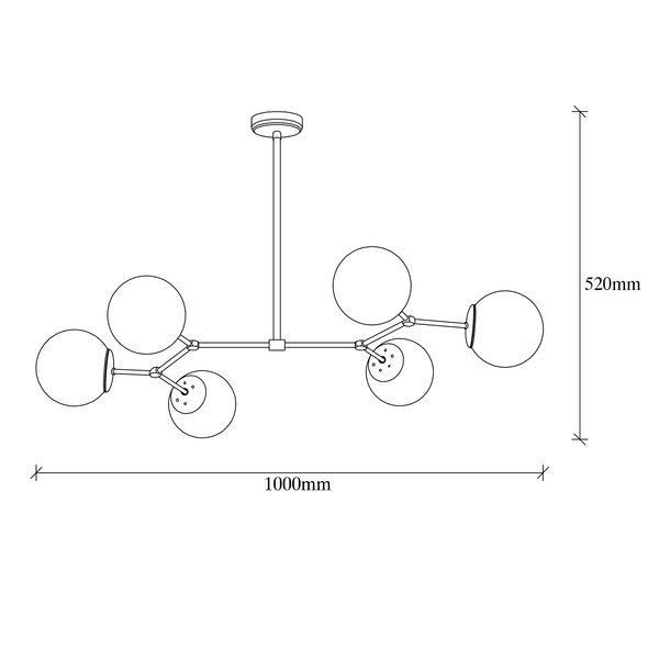 Opviq LustraLuxe Glow - Scandinavian Elegance Chandelier | Opviq