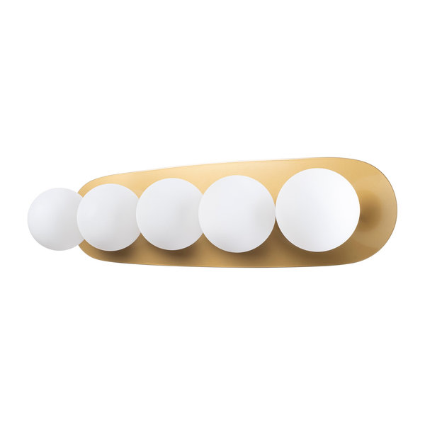 Opviq LustraLuxe: Modern Metal Glow Wall Fixture | Opviq