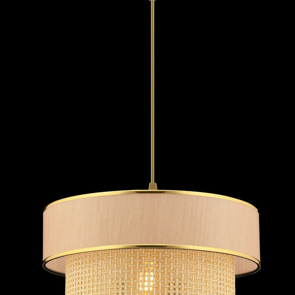 Opviq LustraMélange: Camel & Beige Elegance Chandelier | Opviq