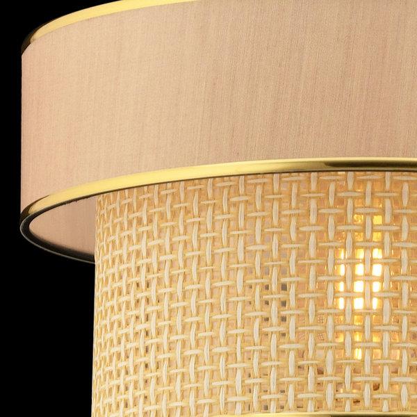 Opviq LustraMélange: Camel & Beige Elegance Chandelier | Opviq