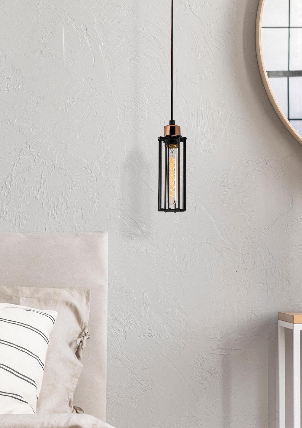 Opviq LustraMingle: Noir & Bronze Elegance Chandelier | Opviq