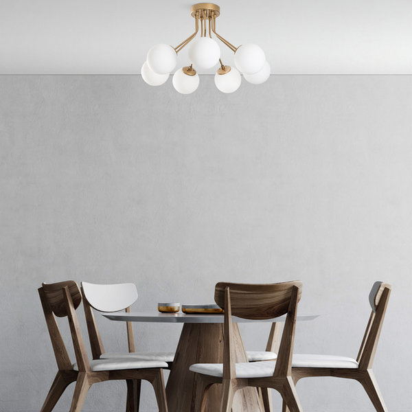 opviq LustraNexa: Radiant Metal Chandelier Delight | Opviq